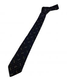 GUCCI（グッチ）の古着「GG シルクジャカード ネクタイ　744379」｜ネイビー