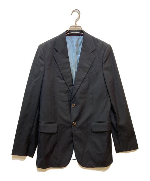 GUCCI（グッチ）GUCCI (グッチ) ストレートフィット ハチ ギャバジン スーツ ブラック サイズ:7-46Rの古着・服飾アイテム