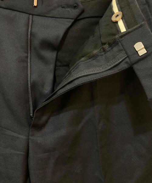 GUCCI（グッチ）GUCCI (グッチ) ストレートフィット ハチ ギャバジン スーツ ブラック サイズ:7-46Rの古着・服飾アイテム