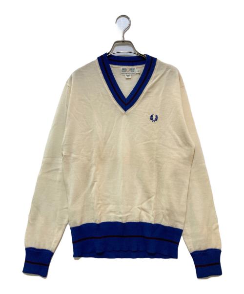 FRED PERRY（フレッドペリー）FRED PERRY (フレッドペリー) チルデンセーター アイボリー サイズ:40の古着・服飾アイテム