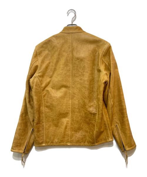 Schott（ショット）Schott (ショット) レザージャケット ベージュ サイズ:Sの古着・服飾アイテム