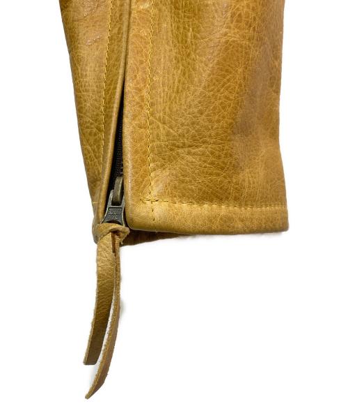 Schott（ショット）Schott (ショット) レザージャケット ベージュ サイズ:Sの古着・服飾アイテム