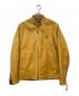 Schott（ショット）の古着「レザージャケット」｜ベージュ