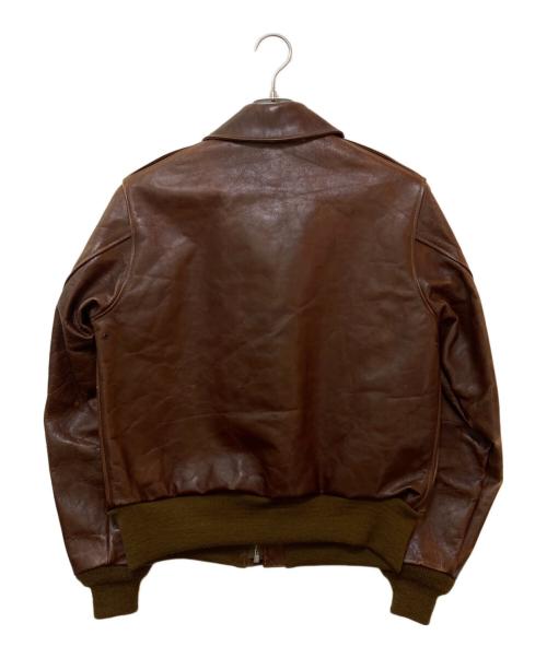 BUZZ RICKSON'S（バズリクソンズ）BUZZ RICKSON'S (バズリクソンズ) Type A-2レザージャケット ブラウン サイズ:40の古着・服飾アイテム