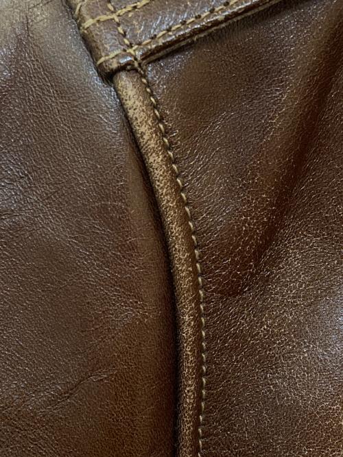 BUZZ RICKSON'S（バズリクソンズ）BUZZ RICKSON'S (バズリクソンズ) Type A-2レザージャケット ブラウン サイズ:40の古着・服飾アイテム