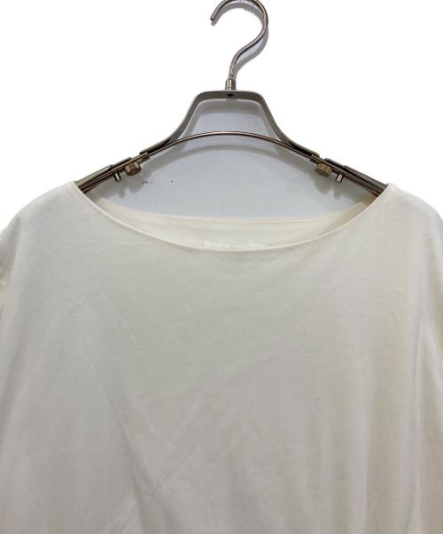 JIL SANDER（ジルサンダー）JIL SANDER (ジルサンダー) ドレープデザインワンピース ホワイト サイズ:34の古着・服飾アイテム