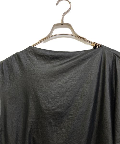 MM6 Maison Margiela（エムエムシックスメゾンマルジェラ）MM6 Maison Margiela (エムエムシックスメゾンマルジェラ) アシンメトリーワンピース　S32CT0367 ブラック サイズ:36の古着・服飾アイテム