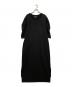 MM6 Maison Margiela（エムエムシックスメゾンマルジェラ）の古着「スクープネックパフスリーブワンピース　S52CT0446」｜ブラック