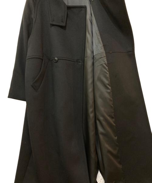 SIMPLICITE（シンプリシテ）simplicite (シンプリシテ) WビーバーコクーンW前スタンドコート ネイビー サイズ:Sの古着・服飾アイテム