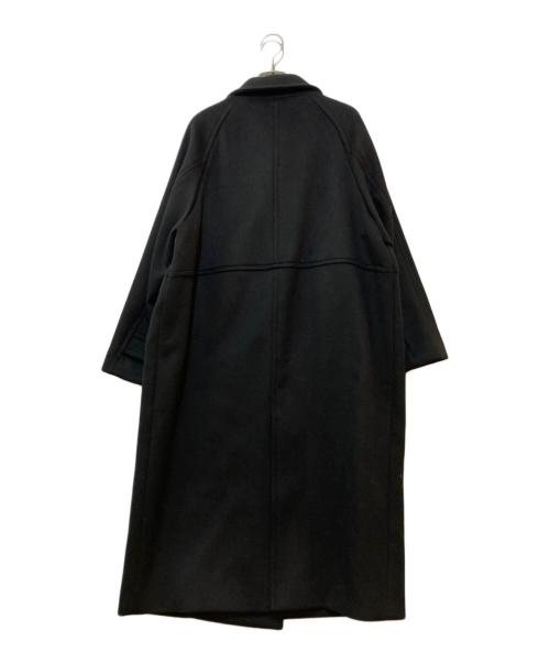 SIMPLICITE（シンプリシテ）simplicite (シンプリシテ) WビーバーコクーンW前スタンドコート ネイビー サイズ:Sの古着・服飾アイテム
