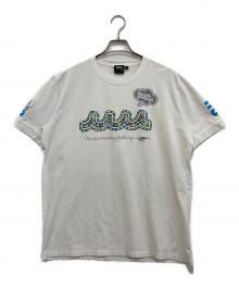 muta MARINE×NAMIKO(NIBOSHI&)（ムータマリン×ナミコ(ニボシアンド)）の古着「プリントTシャツ」｜ホワイト