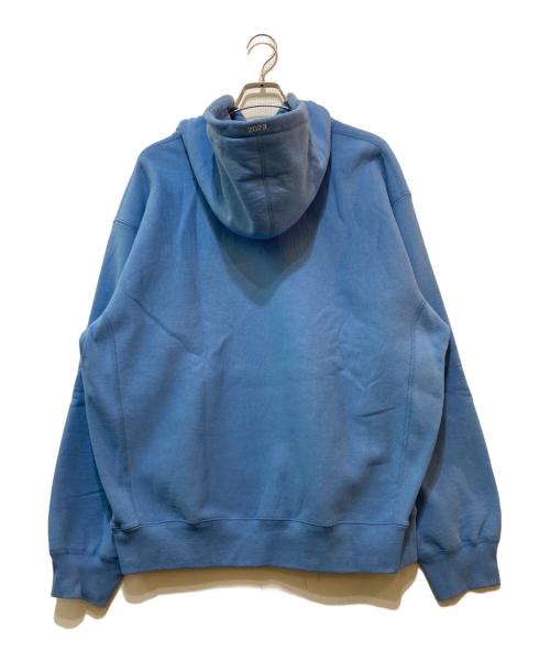 SUPREME（シュプリーム）Supreme (シュプリーム) Motion Logo Hooded Sweatshirt ブルー サイズ:Lの古着・服飾アイテム