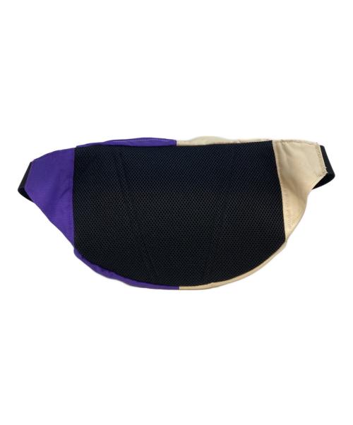 THE NORTH FACE（ザ ノース フェイス）THE NORTH FACE (ザ ノース フェイス) Supreme (シュプリーム) Split Waist Bag Tan パープル×ベージュの古着・服飾アイテム