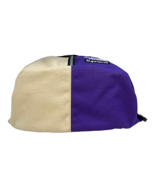THE NORTH FACE（ザ ノース フェイス）THE NORTH FACE (ザ ノース フェイス) Supreme (シュプリーム) Split Waist Bag Tan パープル×ベージュの古着・服飾アイテム