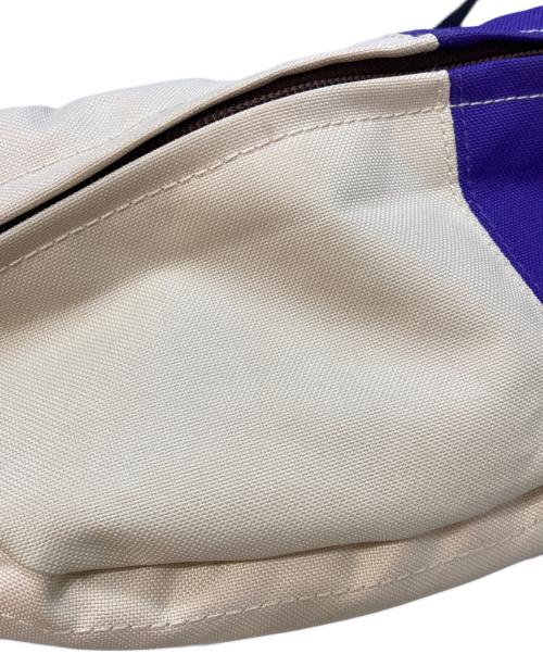 THE NORTH FACE（ザ ノース フェイス）THE NORTH FACE (ザ ノース フェイス) Supreme (シュプリーム) Split Waist Bag Tan パープル×ベージュの古着・服飾アイテム