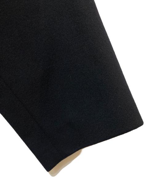 HUGO BOSS（ヒューゴ ボス）HUGO BOSS (ヒューゴ ボス) カシミヤ混ウールステンカラーコート ブラック サイズ:50の古着・服飾アイテム