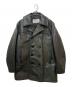 Schott（ショット）の古着「740N LEATHER PEA JACKET」｜ブラック