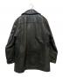 Schott (ショット) 740N LEATHER PEA JACKET ブラック サイズ:40：30000円