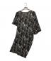 MM6 Maison Margiela (エムエムシックスメゾンマルジェラ) 総柄プリントワンピース　S32CT0572 ブラック サイズ:M：5000円