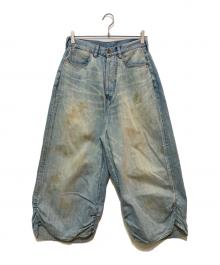 refomed（リフォメッド）の古着「FRESH MAN DENIM WIDE PANTS」｜インディゴ