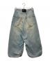 refomed (リフォメッド) FRESH MAN DENIM WIDE PANTS インディゴ サイズ:1：28000円