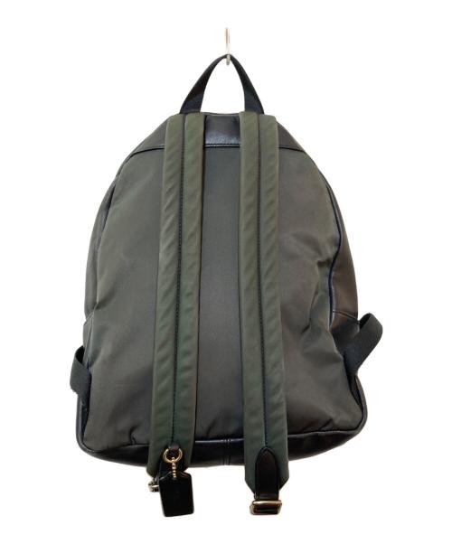COACH（コーチ）COACH (コーチ) シグネチャー コーティングキャンパス バックパック ブラウンの古着・服飾アイテム