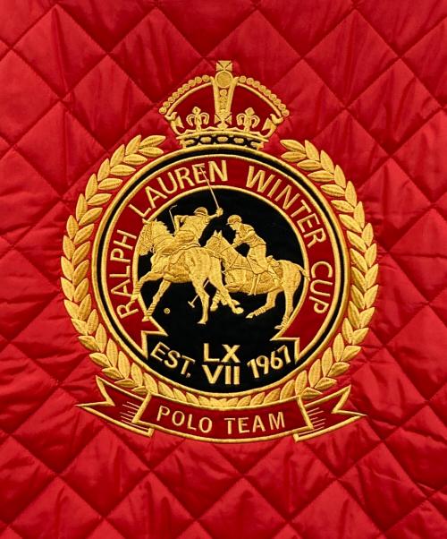 POLO RALPH LAUREN（ポロ・ラルフローレン）POLO RALPH LAUREN (ポロ・ラルフローレン) リバーシブルジャケット レッド サイズ:Mの古着・服飾アイテム