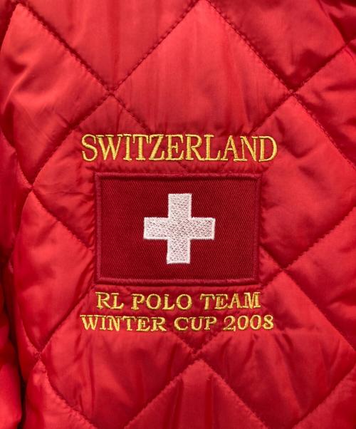 POLO RALPH LAUREN（ポロ・ラルフローレン）POLO RALPH LAUREN (ポロ・ラルフローレン) リバーシブルジャケット レッド サイズ:Mの古着・服飾アイテム