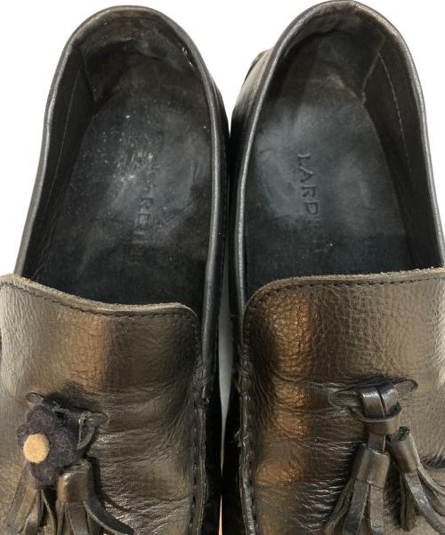 LARDINI（ラルディーニ）LARDINI (ラルディーニ) タッセルドライビングシューズ ブラック サイズ:6の古着・服飾アイテム