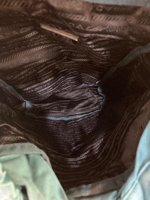 PRADA（プラダ）PRADA (プラダ) ナイロンミニリュック ネイビーの古着・服飾アイテム