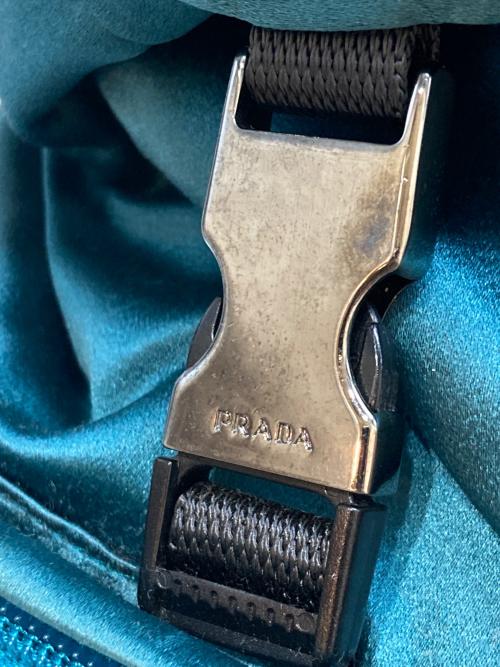 PRADA（プラダ）PRADA (プラダ) ナイロンミニリュック ネイビーの古着・服飾アイテム