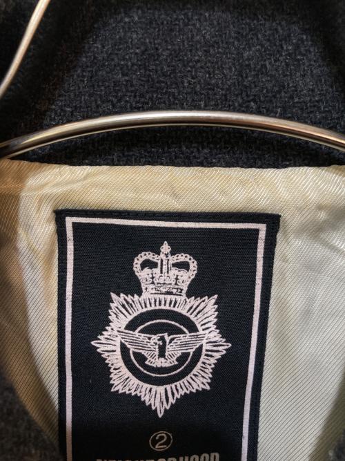 NEIGHBORHOOD（ネイバーフッド）NEIGHBORHOOD (ネイバーフッド) ウールメルトンジャケット グレー サイズ:2の古着・服飾アイテム