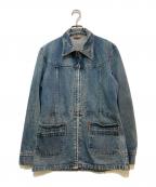 LEVI'Sリーバイス）の古着「ジップアップカバーオール」｜インディゴ