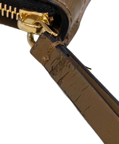 MARNI（マルニ）MARNI (マルニ) クラッチバッグ ピンク×ブラウンの古着・服飾アイテム