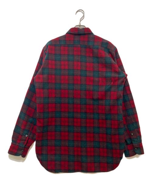 PENDLETON（ペンドルトン）PENDLETON (ペンドルトン) 40`sウールチェックシャツ レッド サイズ:不明(実寸をご参照下さい)の古着・服飾アイテム