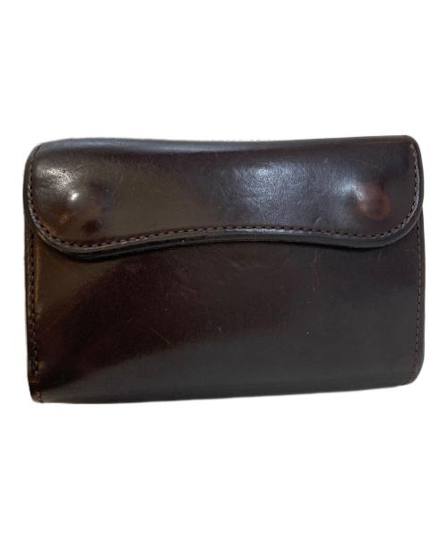 WILDSWANS（ワイルドスワンズ）WILDSWANS (ワイルドスワンズ) 3つ折り財布 ブラウンの古着・服飾アイテム