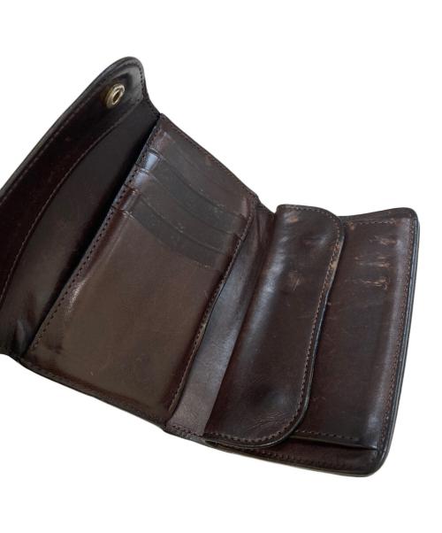 WILDSWANS（ワイルドスワンズ）WILDSWANS (ワイルドスワンズ) 3つ折り財布 ブラウンの古着・服飾アイテム