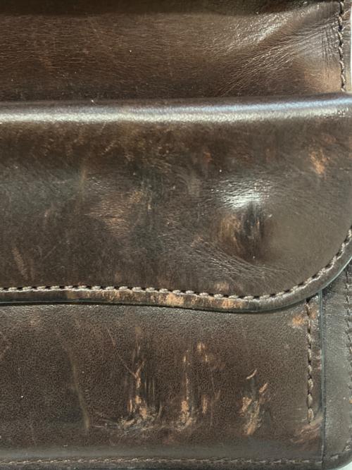 WILDSWANS（ワイルドスワンズ）WILDSWANS (ワイルドスワンズ) 3つ折り財布 ブラウンの古着・服飾アイテム