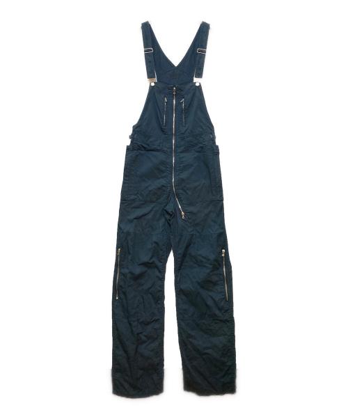 CABANE de ZUCCa（カバンドズッカ）CABANE de ZUCCa (カバンドズッカ) マルチジップコットンオーバーオール　CZ62FF733 ネイビー サイズ:Sの古着・服飾アイテム