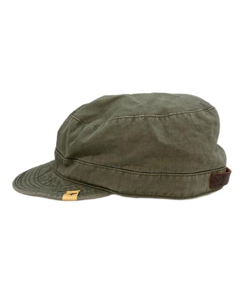 VISVIM（ビズビム）VISVIM (ビズビム) ENGINEER CAP グリーンの古着・服飾アイテム