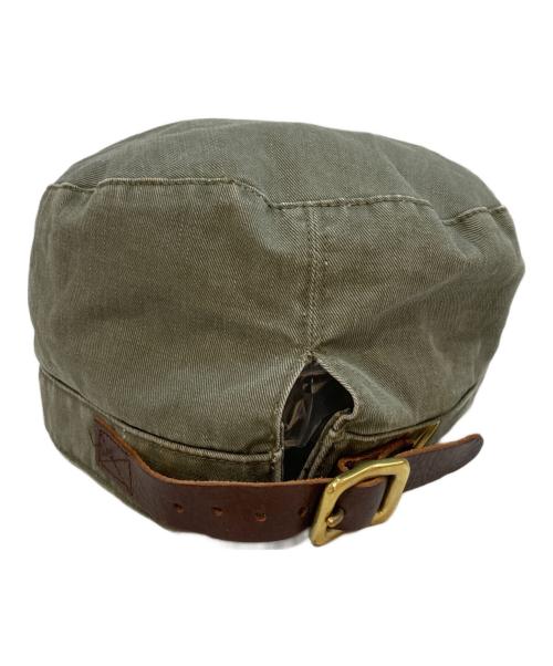 VISVIM（ビズビム）VISVIM (ビズビム) ENGINEER CAP グリーンの古着・服飾アイテム