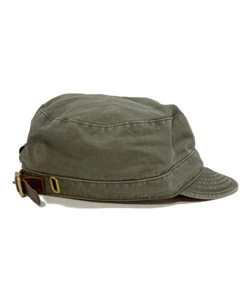 VISVIM（ビズビム）VISVIM (ビズビム) ENGINEER CAP グリーンの古着・服飾アイテム