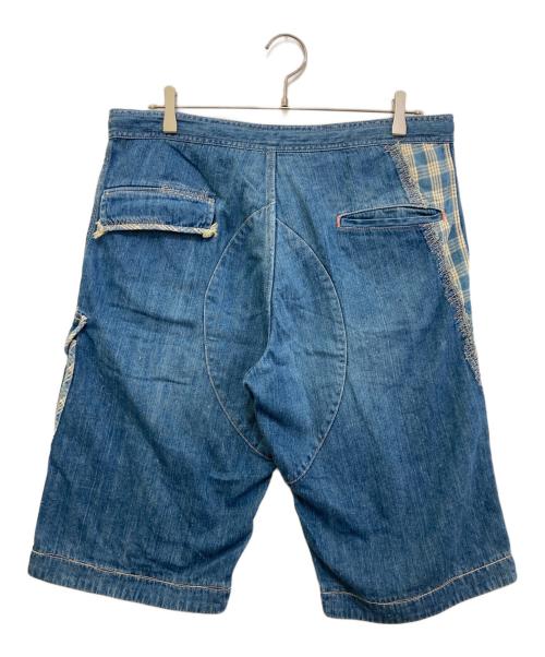 Porter Classic（ポータークラシック）Porter Classic (ポータークラシック) Denim Shorts USED加工 インディゴ サイズ:Mの古着・服飾アイテム