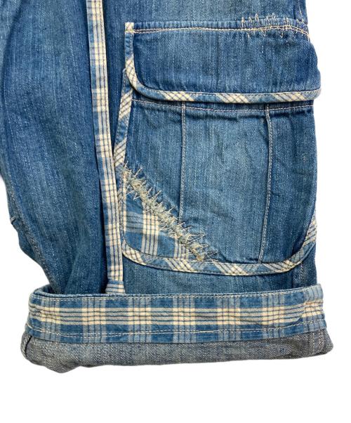 Porter Classic（ポータークラシック）Porter Classic (ポータークラシック) Denim Shorts USED加工 インディゴ サイズ:Mの古着・服飾アイテム
