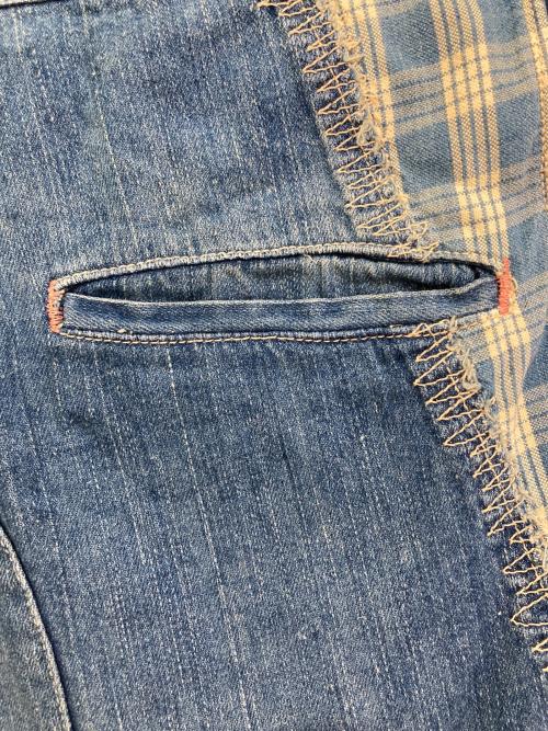 Porter Classic（ポータークラシック）Porter Classic (ポータークラシック) Denim Shorts USED加工 インディゴ サイズ:Mの古着・服飾アイテム