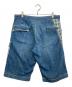 Porter Classic (ポータークラシック) Denim Shorts USED加工 インディゴ サイズ:M：10000円