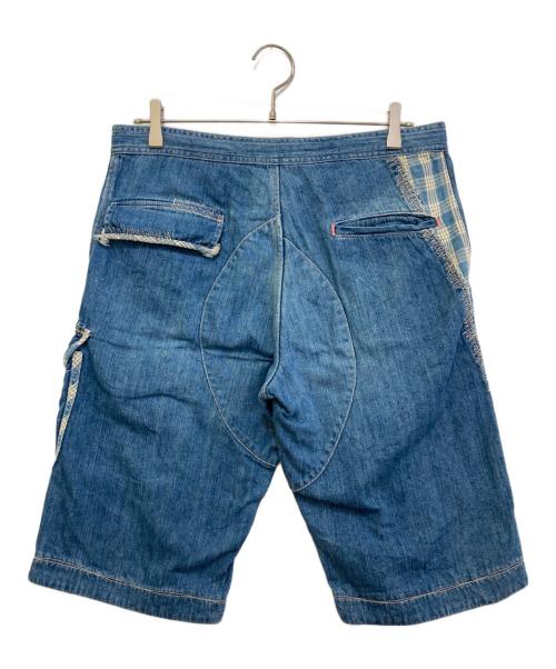 Porter Classic（ポータークラシック）Porter Classic (ポータークラシック) Denim Shorts USED加工 インディゴ サイズ:Sの古着・服飾アイテム