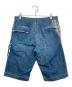 Porter Classic (ポータークラシック) Denim Shorts USED加工 インディゴ サイズ:S：10000円