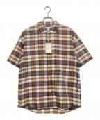 YAECAヤエカ）の古着「COMFORT SHIRT EXTRA WIDE」｜ブラウン