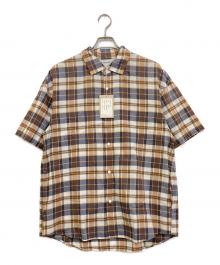 YAECA（ヤエカ）の古着「COMFORT SHIRT EXTRA WIDE」｜ブラウン